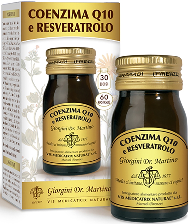 COENZIMA Q10/RESVERATROLO60PAS