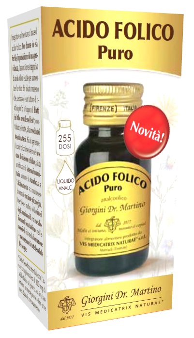 Acido Folico Puro Analc 30 ml