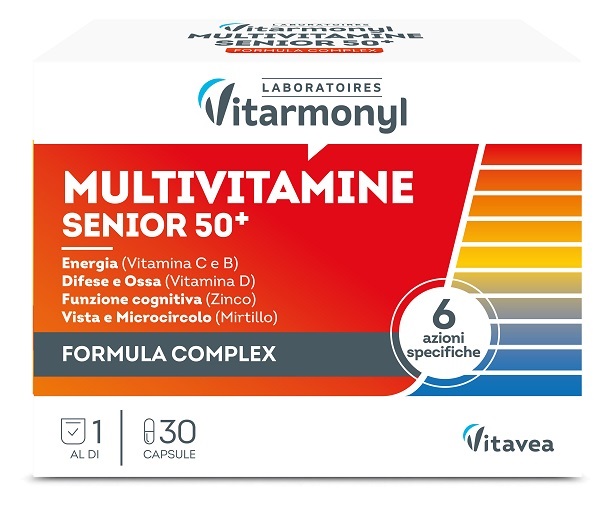 Multivitamine Senior 50+ 30 compresse