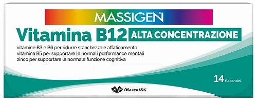 Massigen Vitamina B12 14 flacone