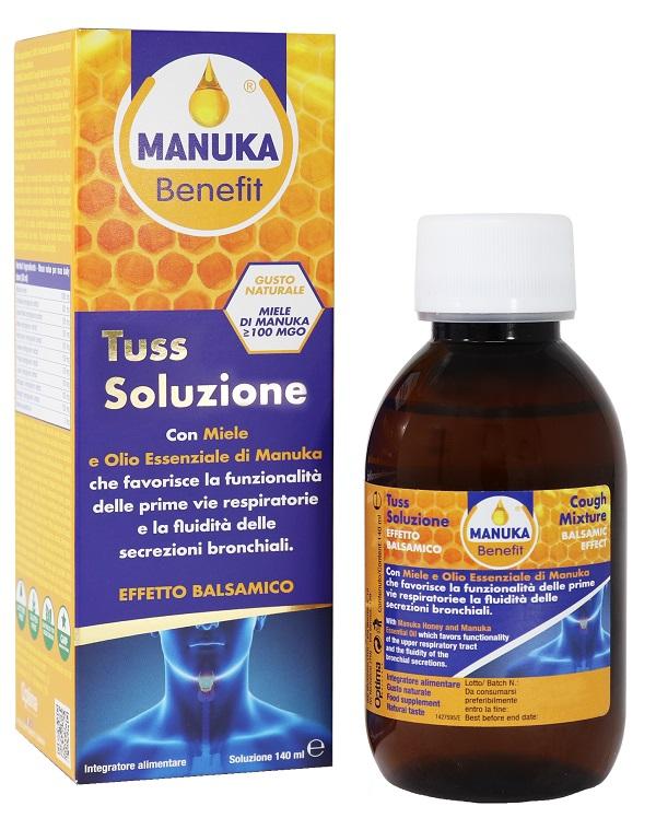 OPTIMA NATURALS Srl Manuka Benefit Tuss soluzione 140 ml