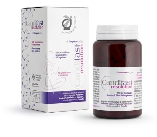 BIONATIVA SpA Fpi Candifast Resolut 100 compresse