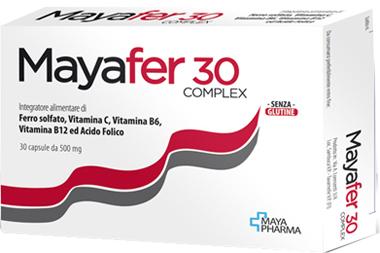 MAYA PHARMA Srl Mayafer 30 Complex 30 capsule