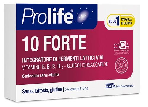 ZETA FARMACEUTICI SpA Prolife 10 Forte 20 capsule