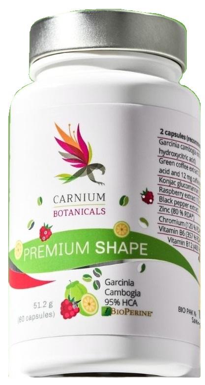 BIO PAK NUTRACEVTIKA D.O.O. Carnium Bot Premium SHAPE60CPS