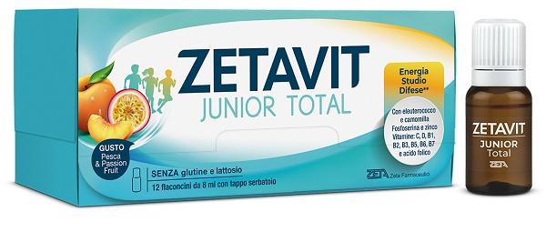 ZETA FARMACEUTICI SpA Zetavit Junior Total 12 flacone 8 ml