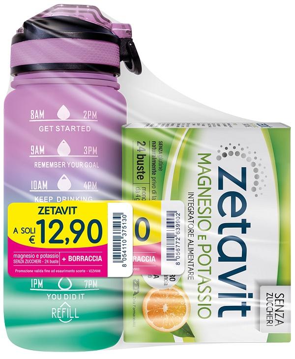 ZETA FARMACEUTICI SpA Zetavit mg K S/z 24BS 4 g +borr