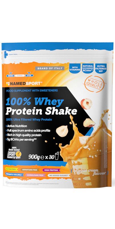 NAMEDSPORT Srl 100% Whey Prot Shake Hazel Cr