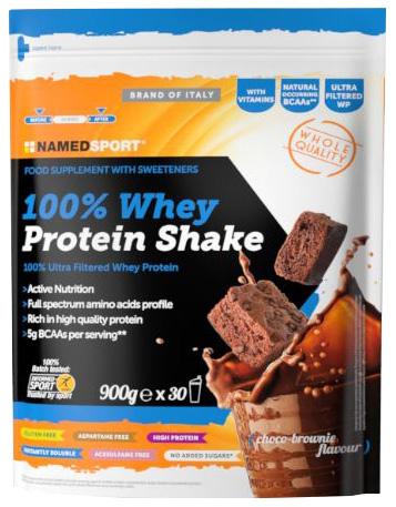 NAMEDSPORT Srl 100% Whey Prot Shake Choco Bro