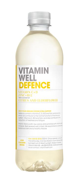 VITAMIN WELL Vitamin Well Defence 500 ml