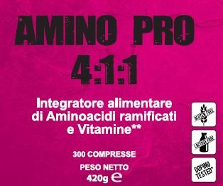 +T-LIFE Srl Amino Pro 4 1 1 300 compresse