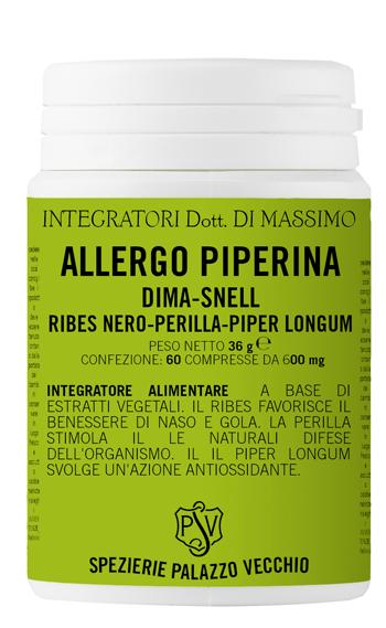 SPEZIERIE PALAZZO VECCHIO Allergo-piperina 60 compresse