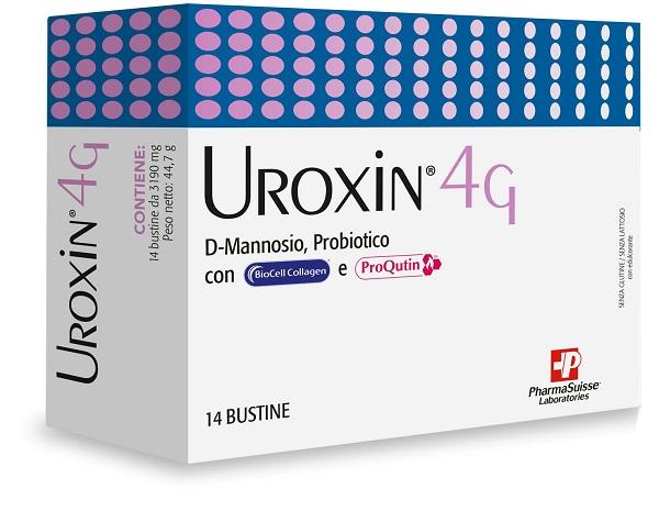 PHARMASUISSE LABORATORIES SpA Uroxin 4 g 14 bustine