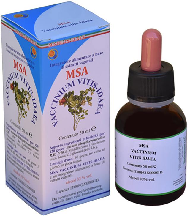ND Msa Vacc Vitis Idaea 50 ml
