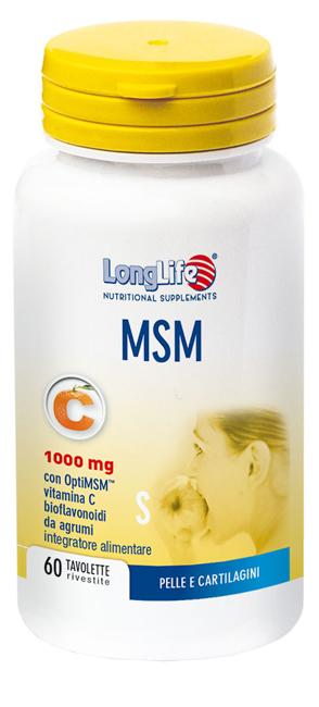 ND Longlife Msm 1000 mg 60TAV