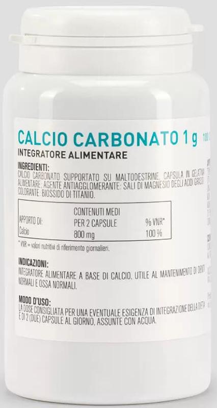 ND Calcio Carbonato 1 g 100 capsule
