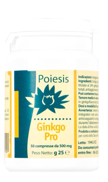 ND Ginkgo Pro Poiesis 50 compresse