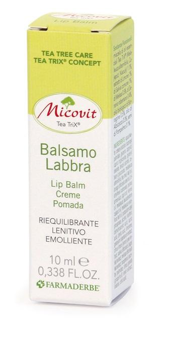 Farmaderbe Micovit Balsamo Labbra 10 ml