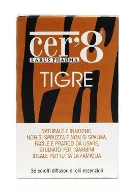 Larus CER'8 Tigre Cusc Adesivo 36 Pezzi