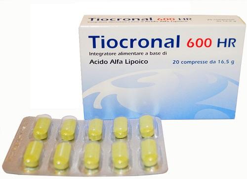 ND Tiocronal 600HR 20 compresse