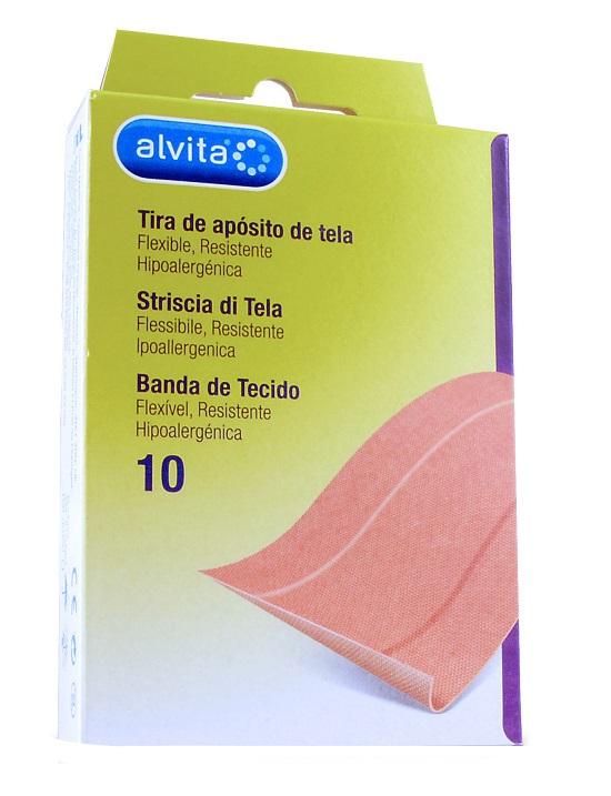 Alvita Alvita CER Strisce Tela 10X6 CM 10P