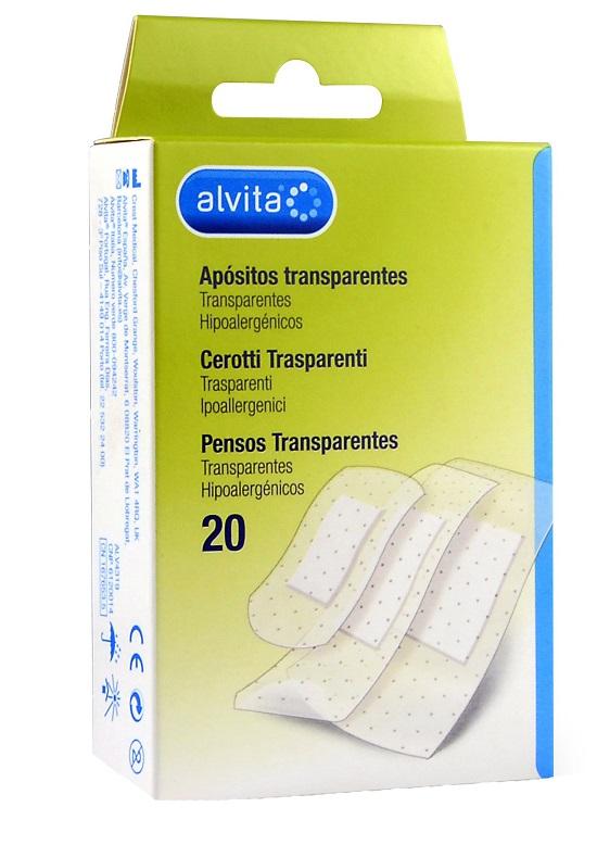 Alvita Alvita Cerotto Trasparente 20 Pezzi