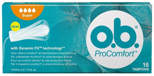 Kenvue OB Super PRO Comfort 16 Pezzi
