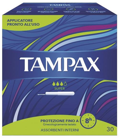 Fater Tampax Blue Box Super 30 Pezzi