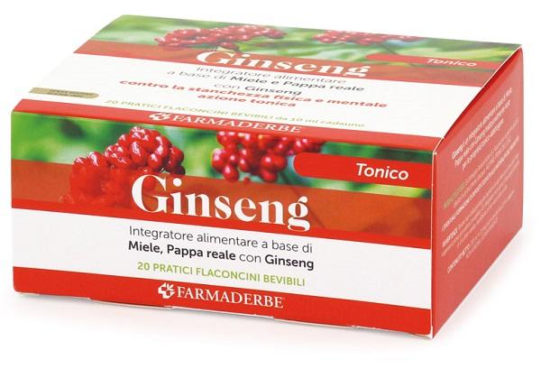 2482 Fiale Ginseng 20 flacone 10 ml