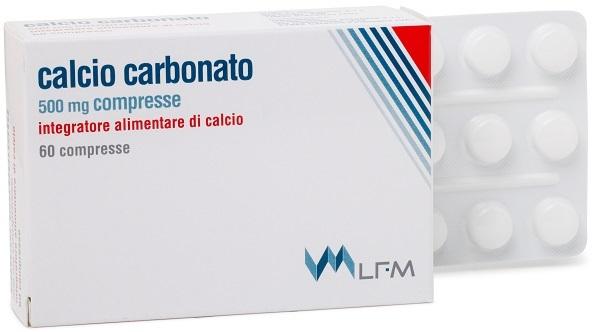 ND Calcio Carbonato 60 compresse 500 mg