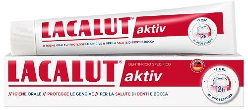 Naturwaren Lacalut Aktiv Dentifricio 75 ml