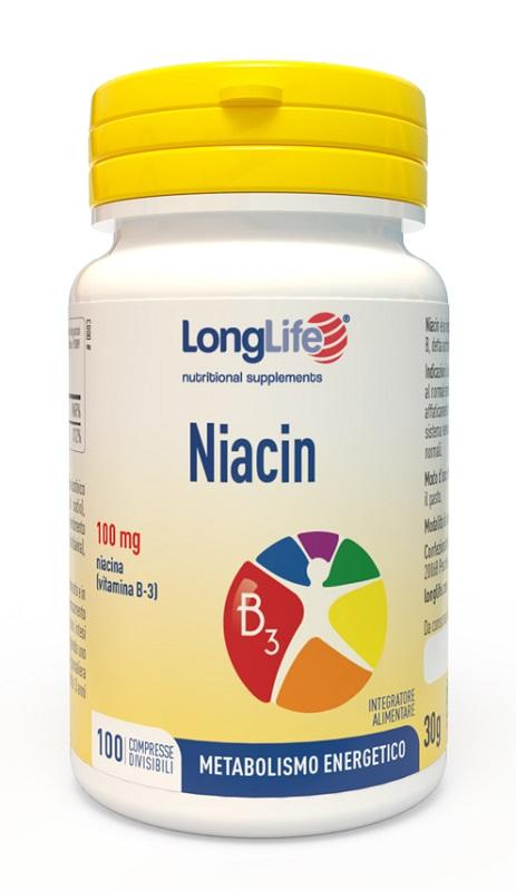 ND Longlife Niacin 100 mg 100 compresse