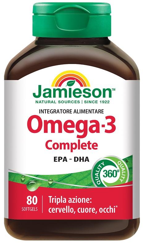 0854 JAMIESON OMEGA 3 COMPLETE80PRL