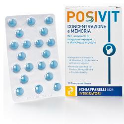 ND Posivit Concentr Memoria 20 compresse
