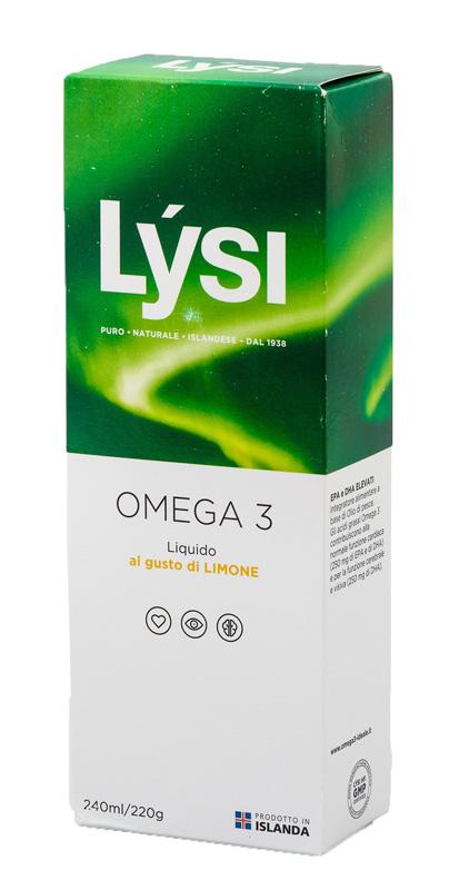 ND Lysi OMEGA3 Liquid Lim 240 ml