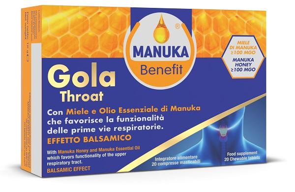 ND Manuka Benefit Gola Thro 20 compresse
