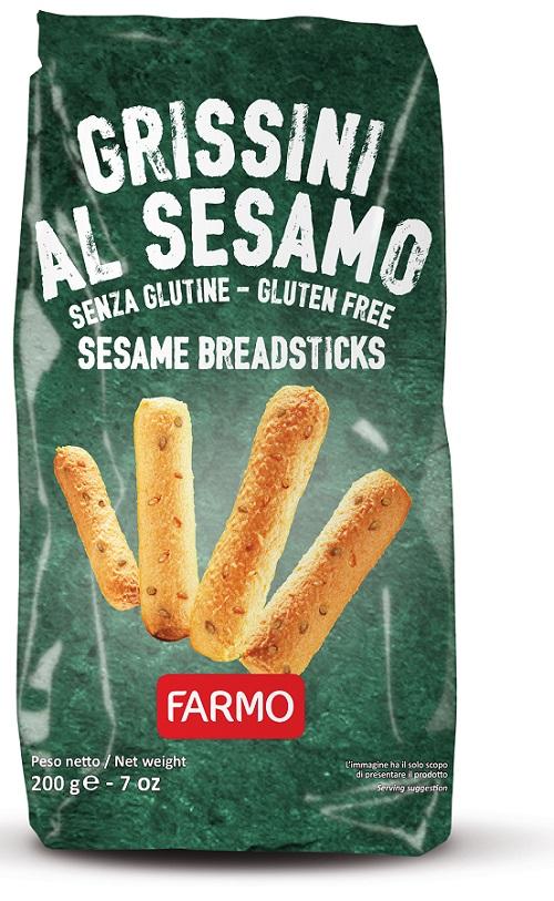 Farmo Farmo Grissini Sesamo 200 g