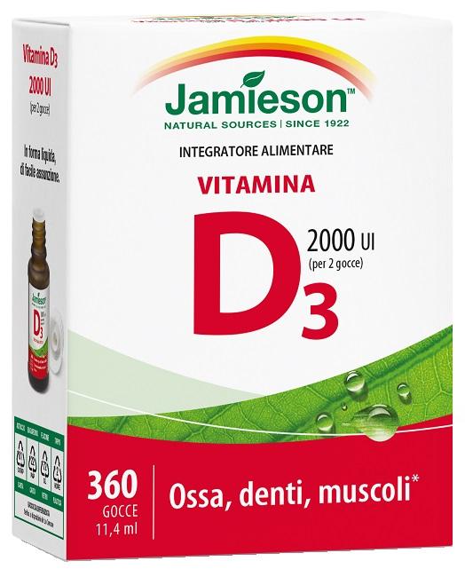 0854 JAMIESON VITAMINA D3 2000 GTT
