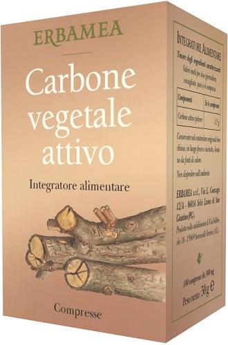 Erbamea Carbone Vegetale Attivo 100CPS