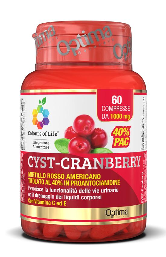 ND Cyst-cranberry 60 compresse Colours