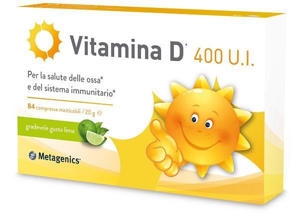 ND Vitamina D 400 UI 84 compresse Mastic