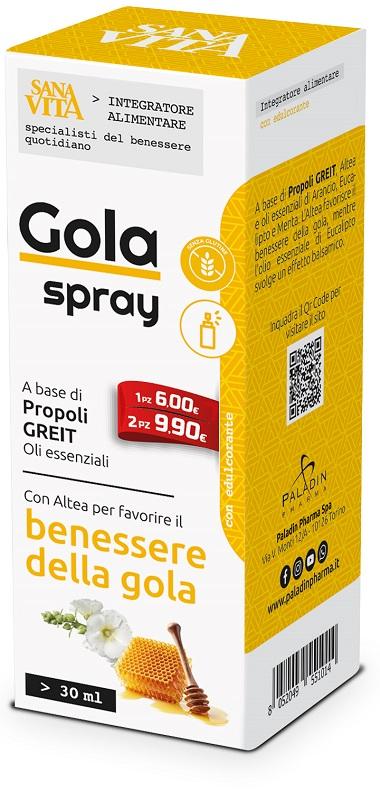 ND Sanavita Gola spray 30 ml
