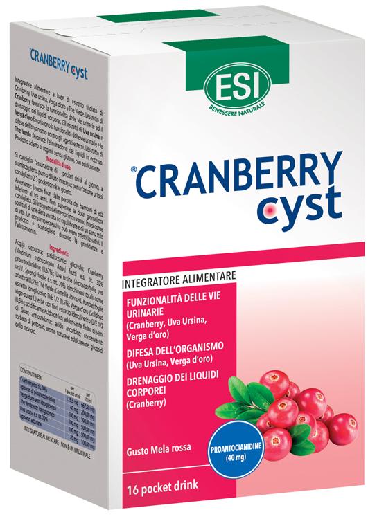 ND Esi Cranberry Cyst 16POCK Drin