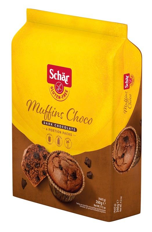 Dr Schar Schar Muffins Choco Cioc 4X65 G