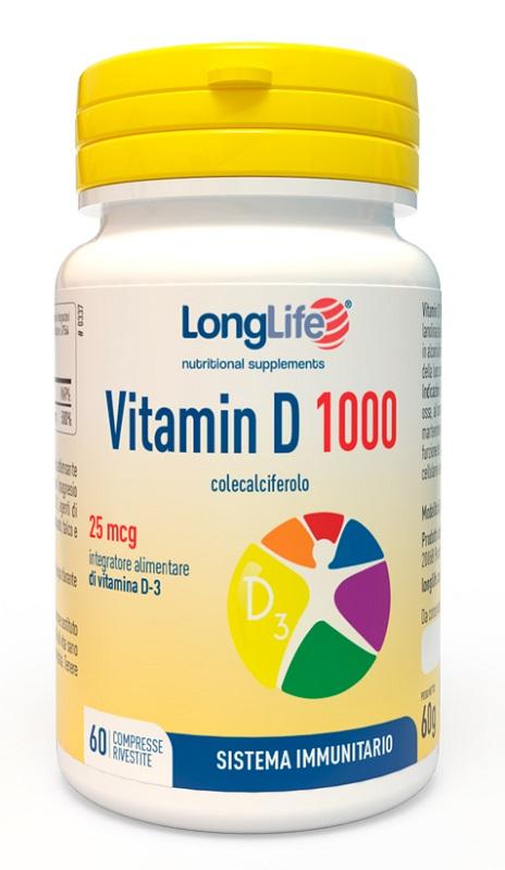ND Longlife Vitamin D1000UI 60 compresse