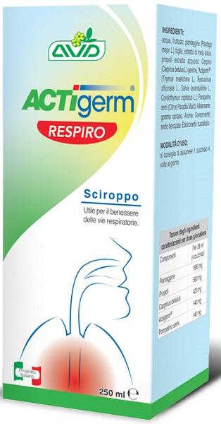 ND Actigerm Respiro SCIROPPO250ML