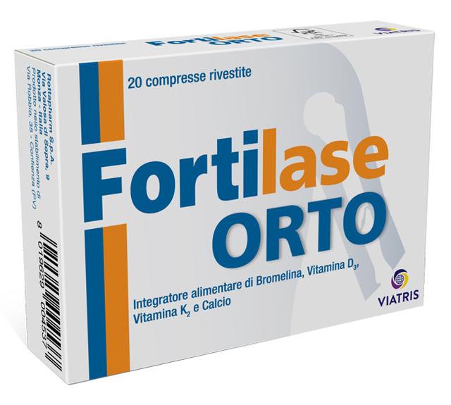 ND Fortilase Orto 20 compresse Rivestite