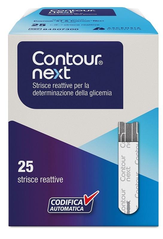 Ascensia Diabetes Care Contour Next Glicemia 25 Strisce
