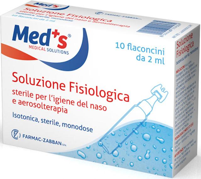 Farmac-Zabban Meds Soluzione Fisiol 10FL 2 ml
