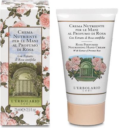 L'Erbolario Sb Rosa Crema Nutriente Mani 75 ml